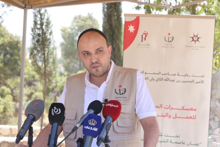 مندوبا عن سمو ولي العهد .. وزير الشباب يرعى إطلاق معسكرات الحسين للعمل والبناء 2025